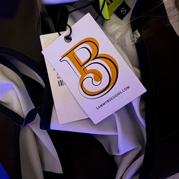 Sammy B. Alexis Ombre Maxi Dress Blue/Yellow | Size S NWT - Picture 12 of 12